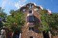 Beautiful Park Guell Stone House