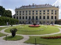 Beautiful park in Schonbrunn Vienna Austria