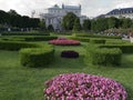 Beautiful park in Vienna Austria