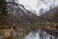 Beautiful park Vrelo Bosne in Bosnia and Herzegovina