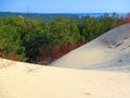 Beautiful Parnidis dune and Nida, Lithuania Royalty Free Stock Photo