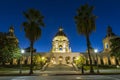 The beautiful Pasadena City Hall near Los Angeles, California