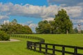 The beautiful pasture of the Kentucky Horse Park in Lexington, Kentucky