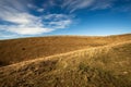 Beautiful Pastures in Autumn on the Lessinia Plateau - Veneto Italy Royalty Free Stock Photo