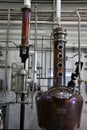 Copper still for whiskey in Kentucky