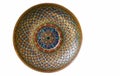 Beautiful pattern on the Benjarong bowl. Royalty Free Stock Photo