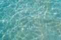 Beautiful pattern of blue water reflecting the sun Royalty Free Stock Photo