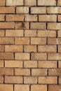 The beautiful pattern bricks wall Royalty Free Stock Photo
