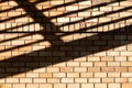 The beautiful pattern bricks wall Royalty Free Stock Photo