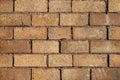 The beautiful pattern bricks wall Royalty Free Stock Photo