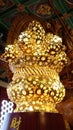 Beautiful Pattern of Gold Lamp Chinese Style