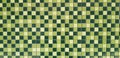Beautiful pattern of green tile for background Royalty Free Stock Photo