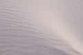 A beautiful pattern of white sand on a beach of Baltic Sea. Royalty Free Stock Photo