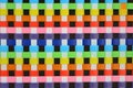 Beautiful pattern of woven plastic Royalty Free Stock Photo