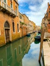 A beautiful and peaceful canal in Venice