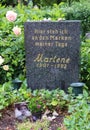 Marlene Dietrichs grav pÃÂ¥ Friedhof SchÃÂ¶neberg III