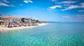 Beautiful Pefkochori beach on Kasandra peninsula, Greece.