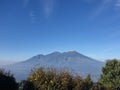 Beautiful penanggulangan mountain in jawatimur Indonesia