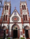 Old southindia church in chennai Pondicherry white town