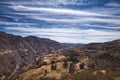 Beautiful Peruvian mountain landscape