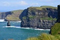 Beautiful photo of the Cliffs of Moher in Ireland Royalty Free Stock Photo