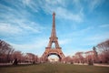 Beautiful photo of the Eiffel tower in Paris