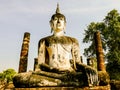 Beautiful photo of the Sukhothai ruins taken in thailand, Asia Royalty Free Stock Photo