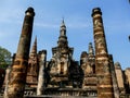 Beautiful photo of the Sukhothai ruins taken in thailand, Asia Royalty Free Stock Photo