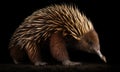 A beautiful photograph of The Long-beaked Echidna Royalty Free Stock Photo