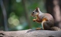 A beautiful photograph of The Madagascar Squirrel Royalty Free Stock Photo