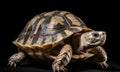 A beautiful photograph of The Ploughshare Tortoise