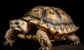 A beautiful photograph of The Ploughshare Tortoise