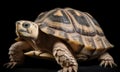 A beautiful photograph of The Ploughshare Tortoise