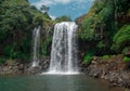 Beautiful photograph of a waterfall situated in India Royalty Free Stock Photo