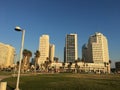 Israel, Beautiful destination Tel Aviv. Cityscape from amazing point of view