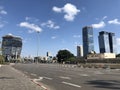 Israel. Empty Tel Aviv streets during Yom Kipur national holiday