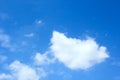 beautiful photos of the blue sky on a clear day with clean white clouds, a combination of blue and white and sparkling sunlight