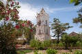 Beautiful picture of an antique building of Plaza de San Pedro de Atacama in San Chile Royalty Free Stock Photo