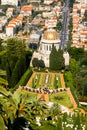 A beautiful picture of the Bahai Gardens in Haifa Israel. Jerusalem, Israel, November 2019