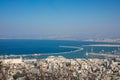 A beautiful picture of the Bahai Gardens in Haifa Israel. Jerusalem, Israel, November 2019