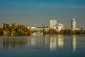 Bucharest view in autumn season