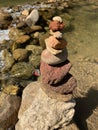 A beautiful picture of a cairn Royalty Free Stock Photo