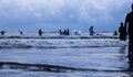 Beautiful picture of Cox`s Bazar sea beach.