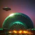 UFO alien base