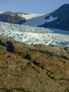 Picture with gorgeous glacier in the background