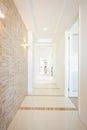 A beautiful picture of hallway at home Royalty Free Stock Photo