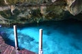 Cenote Dos Ojos near Tulum Mexico Royalty Free Stock Photo