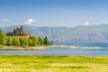 Beautiful picturesque landscape - view of Lake Sevan