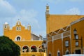 Yellow Village of Izamal Yucatan in Mexico