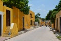 Yellow Village of Izamal Yucatan in Mexico Royalty Free Stock Photo